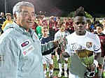 Merlini Giorgio (FIGC Lucca) e Bartolini Nathan (Tau Calcio Altopascio)