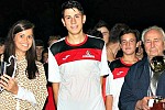 Premiazione Filippo Tocchini capitano Atletico Lucca