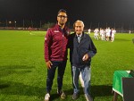 Premiazione di Albinoiu (allenatore Pietrasanta)