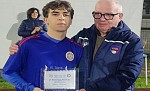 Premiazione squadra seconda classificata